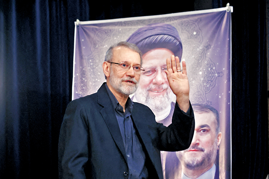 ●拉里賈尼被指是伊朗政權存續、區域政策及國防策略的主導人物。 資料圖片