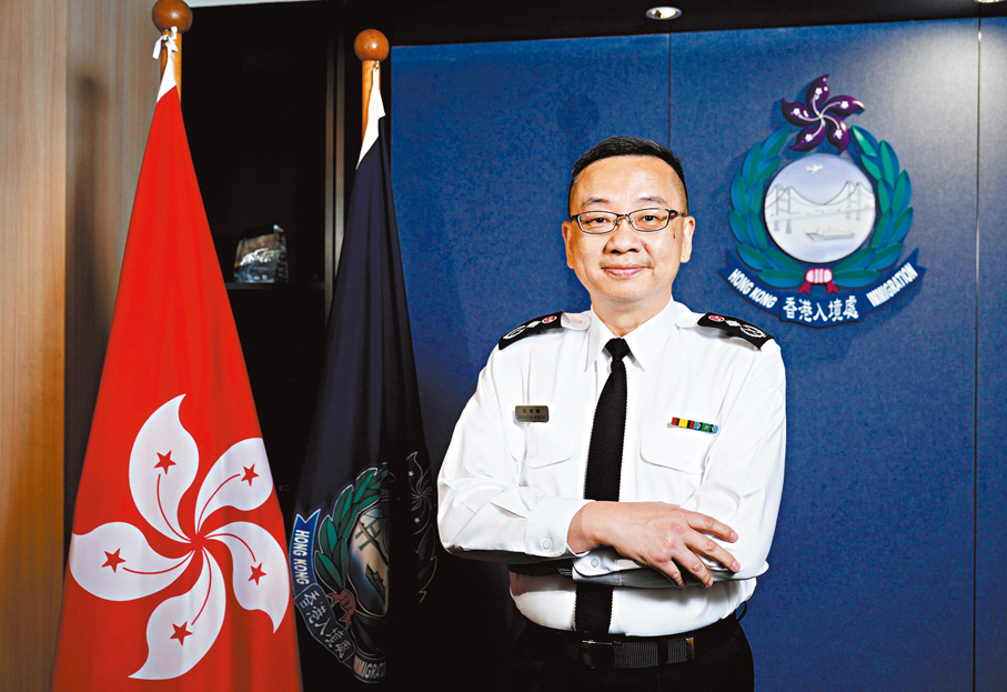 ●入境處處長郭俊峯。大公文匯全媒體記者麥潤田  攝