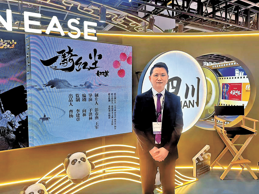 ●向林希望更多微短劇可以通過香港這個平台走向世界。 大公文匯全媒體記者顏琨  攝