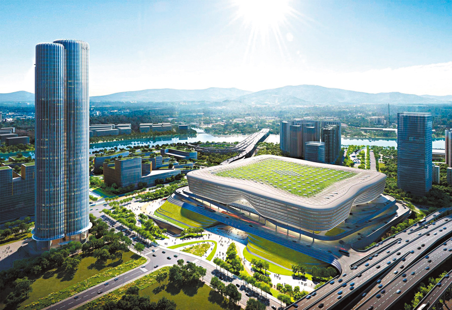 ●新皇崗口岸概念圖 資料圖片