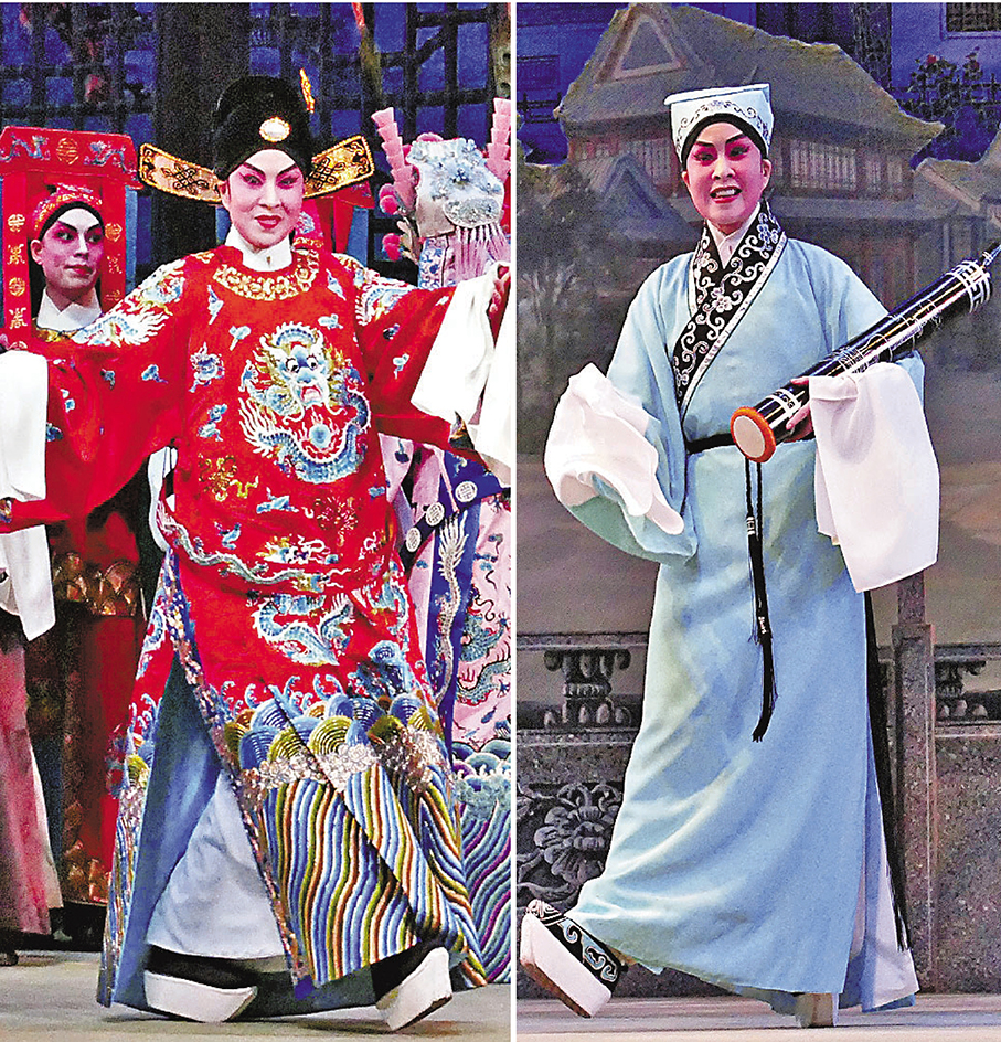 ●文華是天馬菁莪劇團的統籌，也是當家文武生。