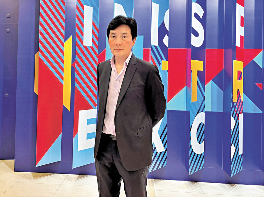 ●精英教練獎得主鄭兆康冀港隊今年再創佳績。 香港文匯報記者張發兒  攝