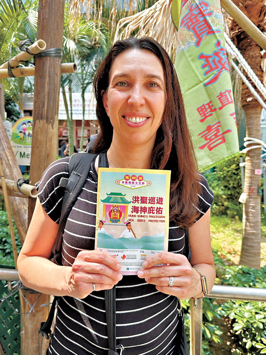●加拿大旅客Jennifer   香港文匯報記者李千尋  攝