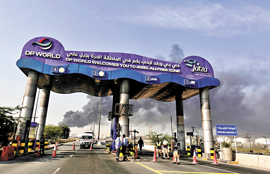 ●阿聯酋等海灣國家長期經營的「奢華、安全避風港」形象遭受炮火重創。 資料圖片