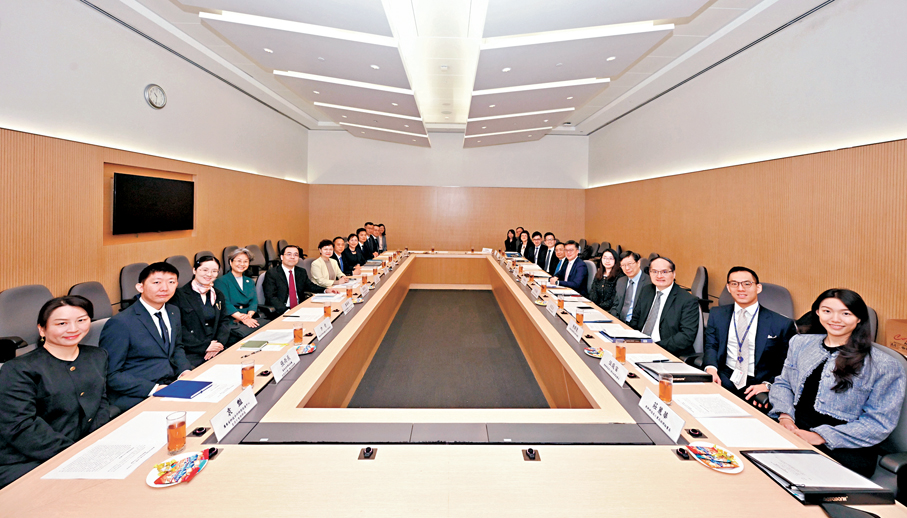 ●粵港科技創新合作專責小組第二十一次會議昨日舉行。