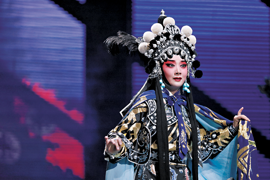 ●圖為戲曲中的秦良玉。 資料圖片