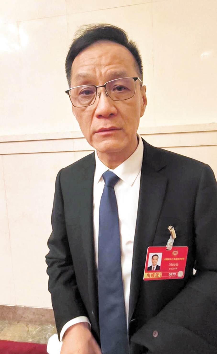 ●全國政協委員、北京人藝院長馮遠征