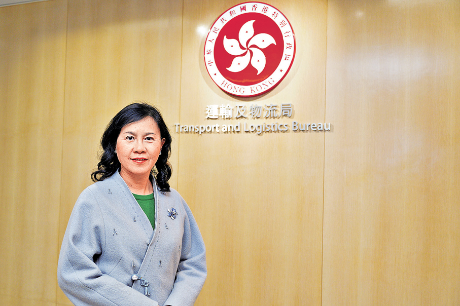 ●陳美寶表示要將國家安全意識融入工作中 。大公文匯全媒體記者麥鈞傑  攝