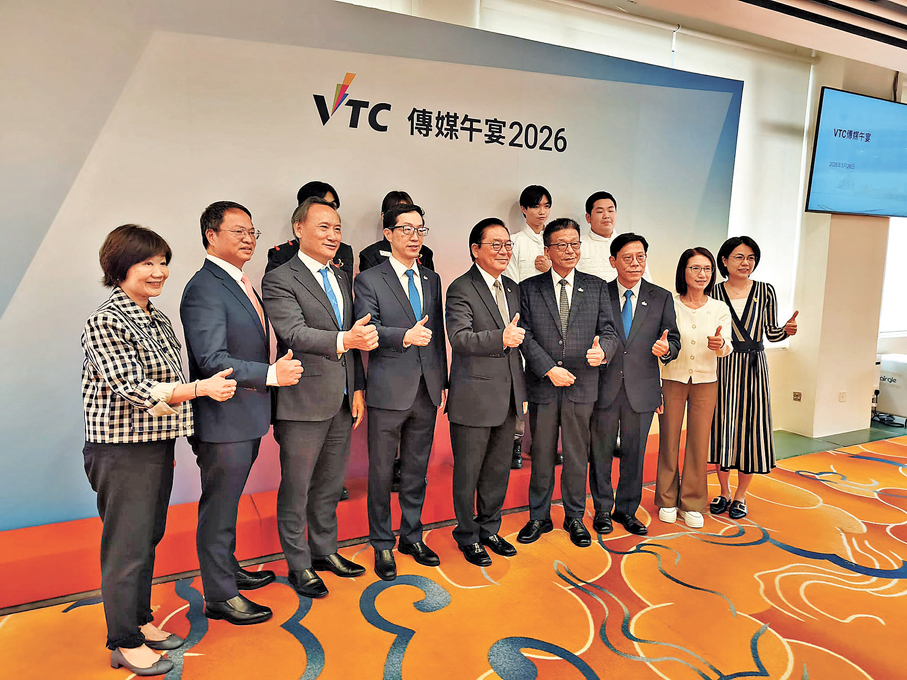 ●林鍵鋒表示，VTC已推出AI策略，強調以「AI+專業」的培訓模式，全面培育學生AI應用能力。 香港文匯報記者高鈺  攝