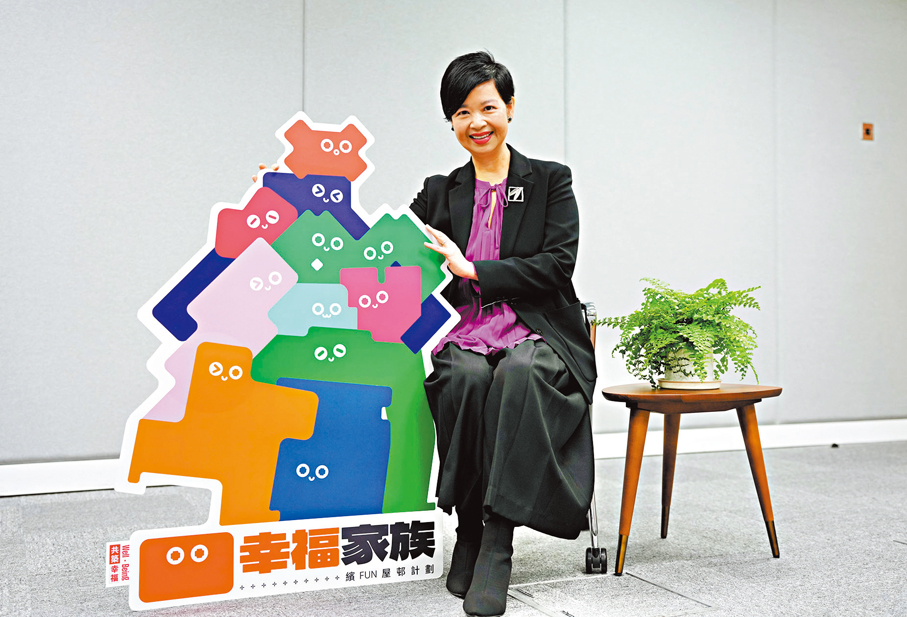 ●何永賢認為安居是社會安定的根基。大公文匯全媒體記者何嘉駿  攝