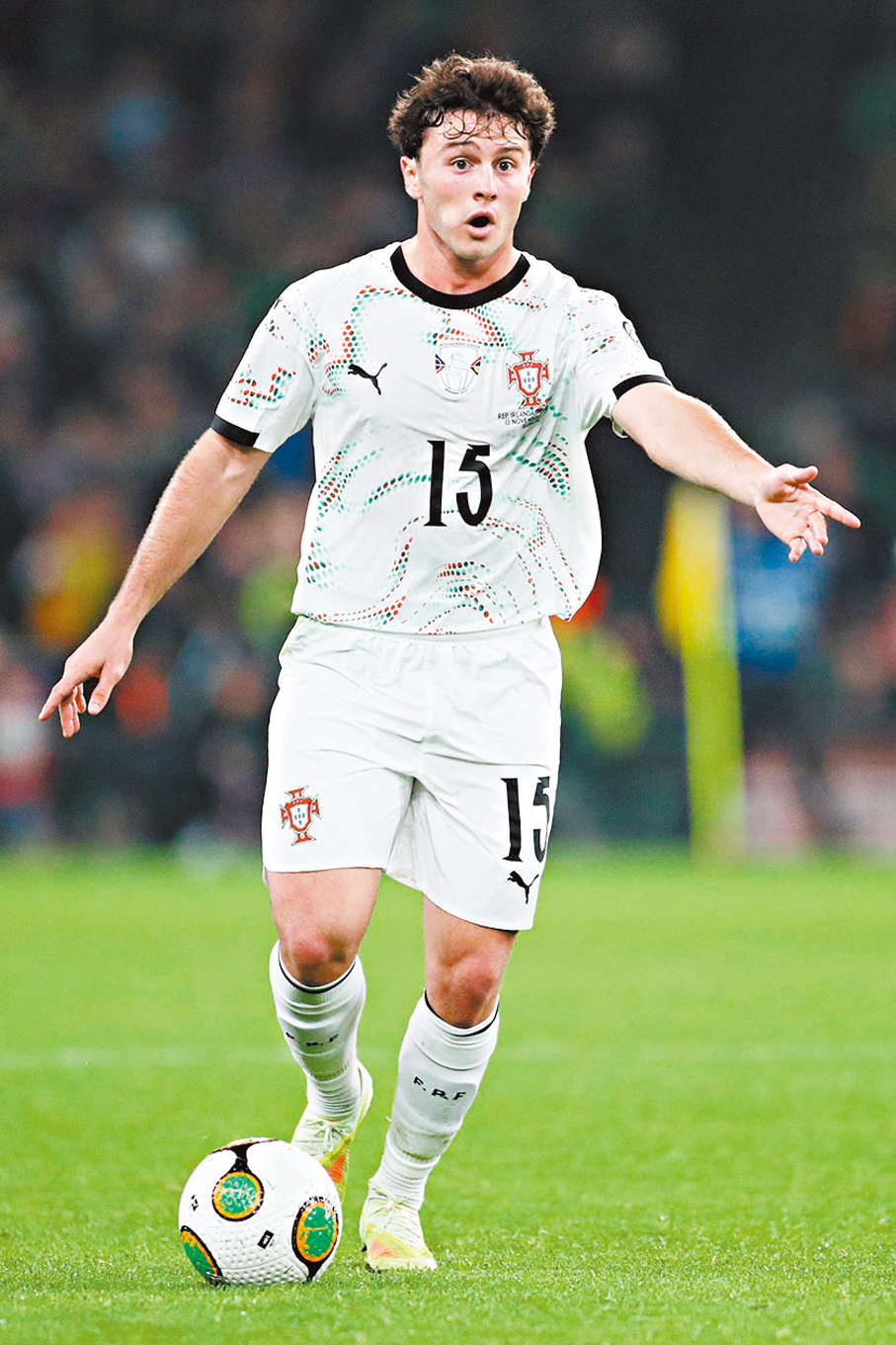 ●祖奧尼維斯是葡萄牙新一代核心成員。 資料圖片