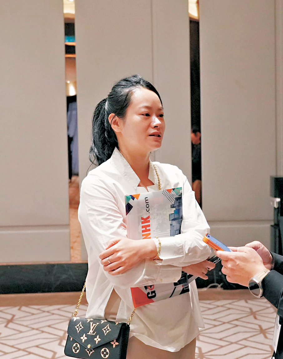 ●Engenie指，香港重要優勢是語言教育，尤其中文以繁體字學習，在其他地方難找。 直資議會供圖