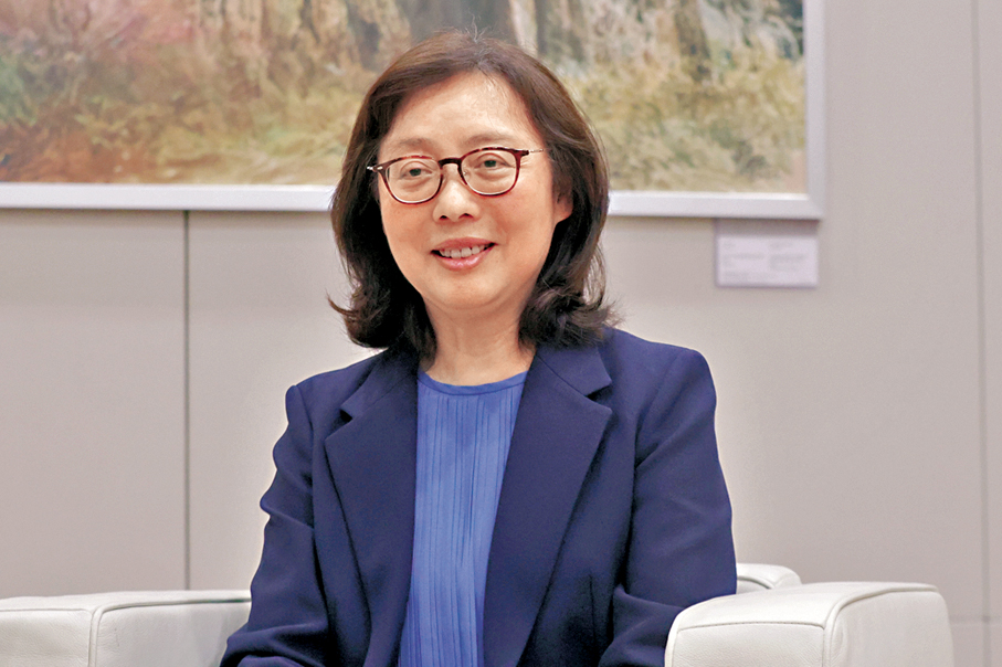 ●甯漢豪。香港文匯報記者北山彥  攝