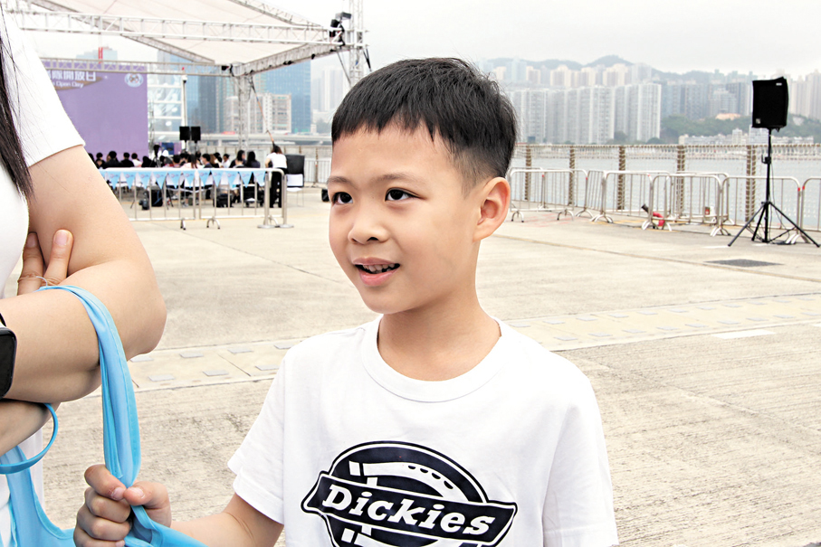 ●7歲的伍小朋友。