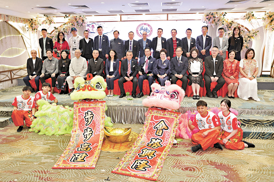 ●香港傳統技藝拓展協會舉行慶祝成立十周年晚宴。香港文匯報記者北山彥 攝
