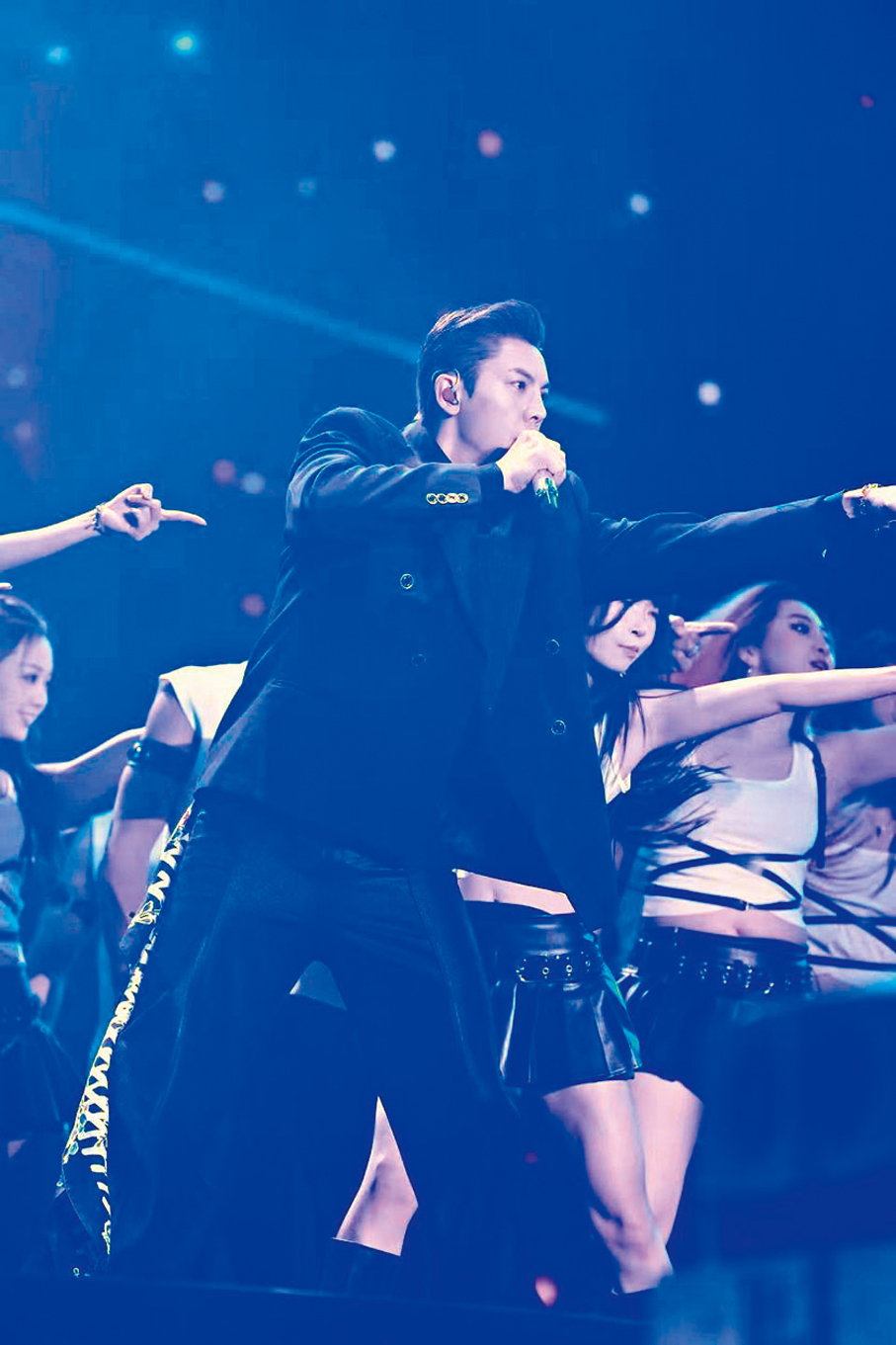 ●陳偉霆特意協調時間回港參加演出。   大會供圖