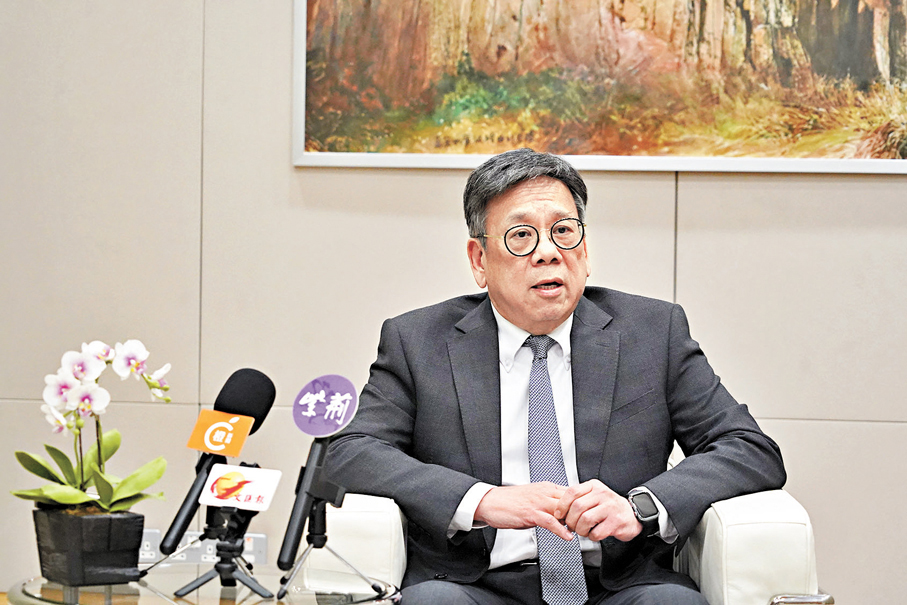 ●丘應樺認為外國商會對香港營商環境充滿信心。