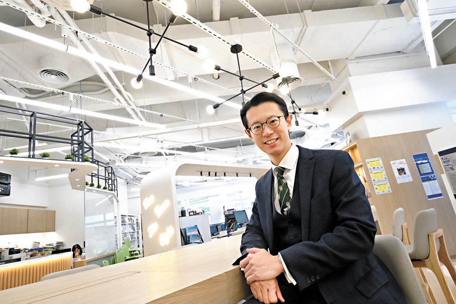 ●陳狄安表示，今次推廣活動反應熱烈。 香港文匯報記者涂穴  攝