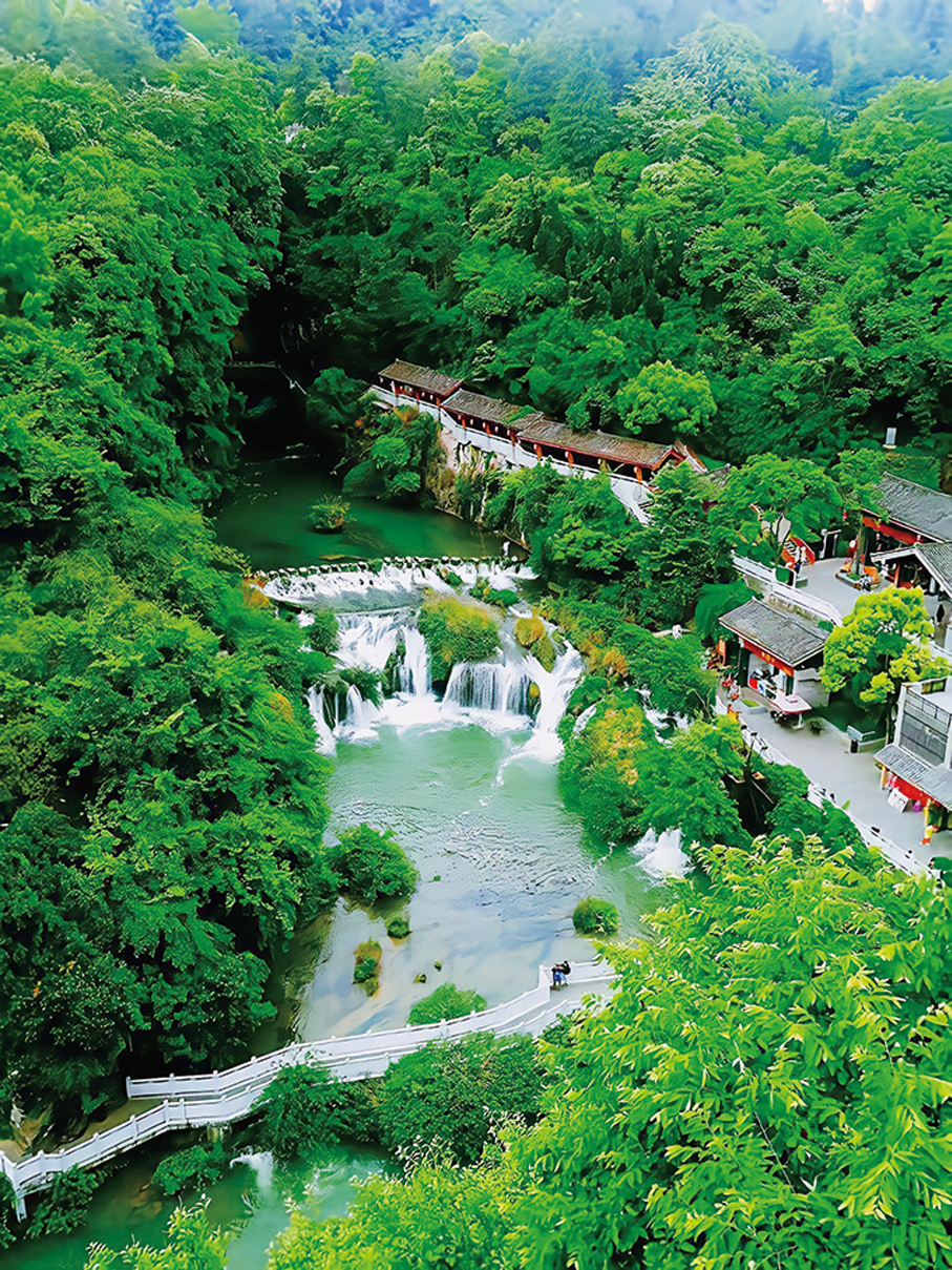 ●貴陽天河潭。 貴陽市委宣傳部供圖