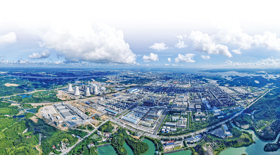 ●中國石油廣西石化煉化一體化轉型升級項目。