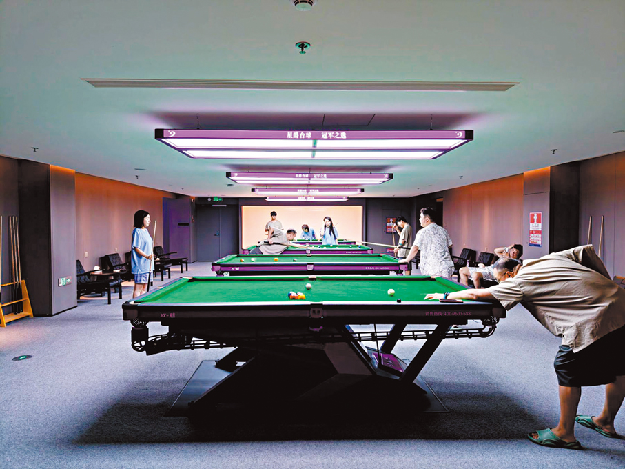 ●水會成港人北上「新據點」。 香港文匯報深圳傳真