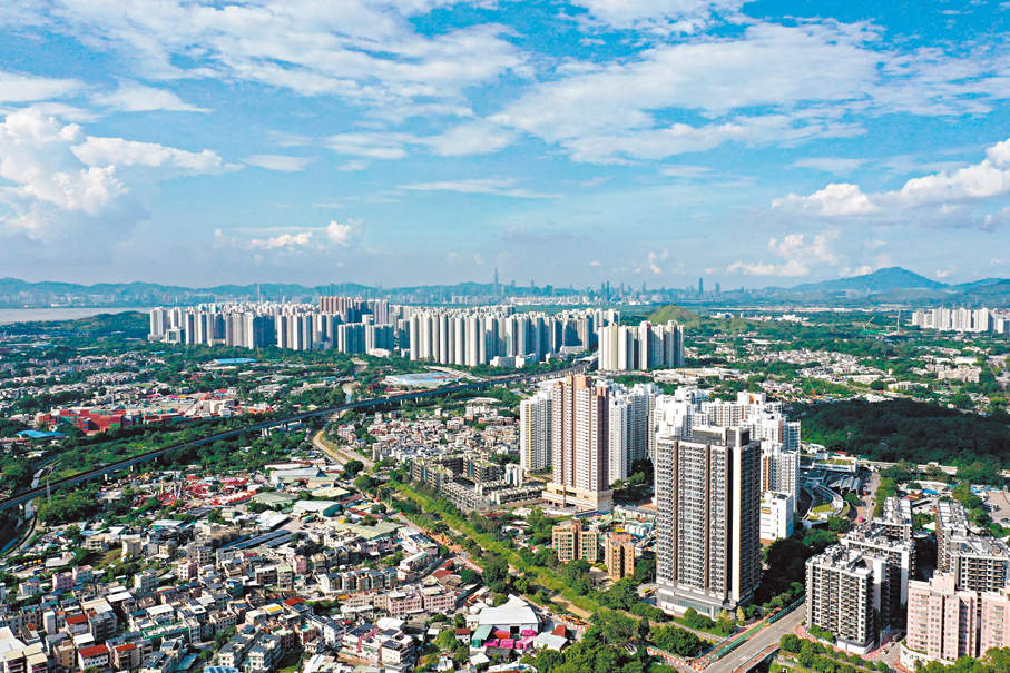 ●在提速發展北部都會區方面，專家認為特區政府在加快流程方面做得相當不錯。圖為洪水橋發展區。 資料圖片