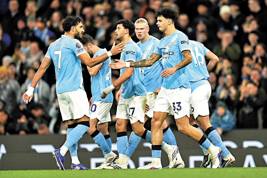 ●曼城陣容不整，勢將面臨考驗。 資料圖片