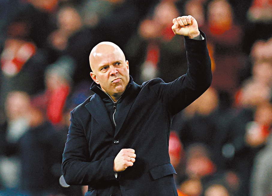 ●史洛期待沙拿復出，助紅軍爭勝。 資料圖片