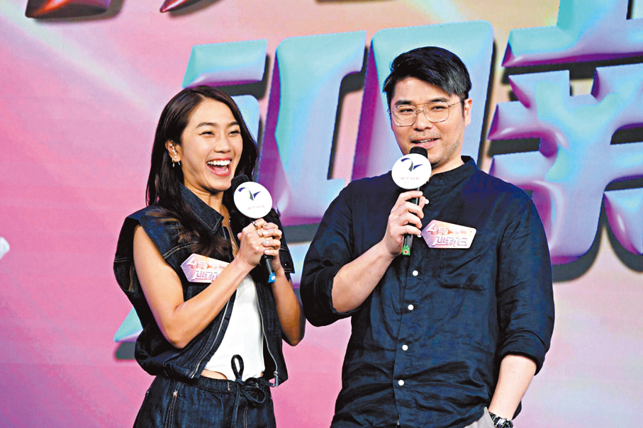 ●姜文杰獲胞妹姜麗文驚喜現身打氣。