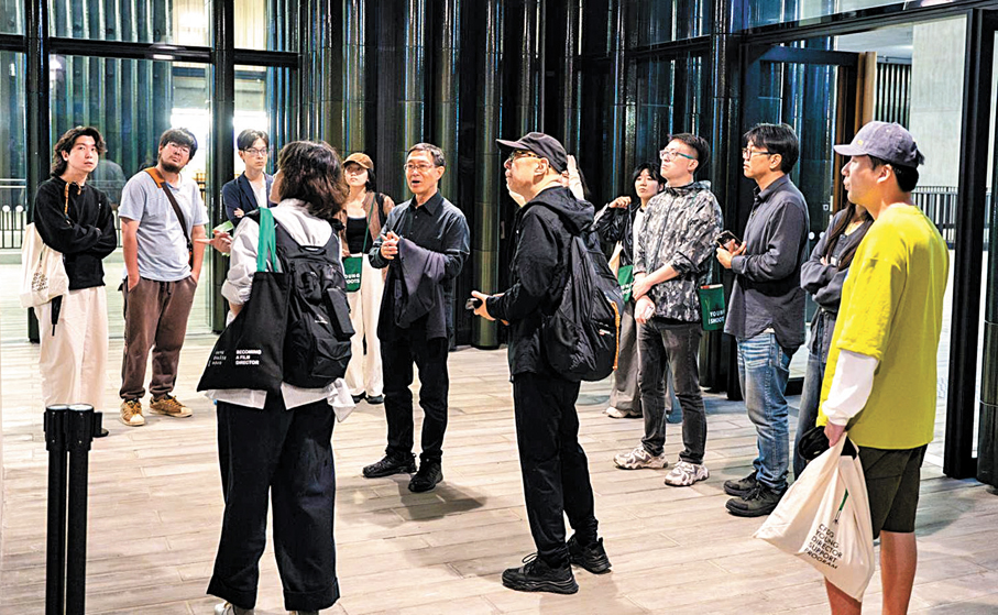 ●第十屆「青葱計劃」十強導演匯聚在香港M+博物館。