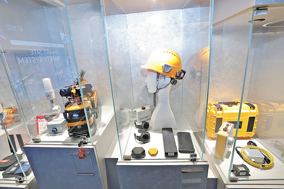 ●建造業議會一直致力鼓勵本港建造業更廣泛利用創新科技。  香港文匯報記者北山彥  攝