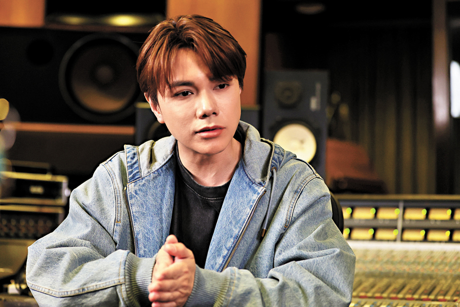 ●張敬軒接受香港文匯報記者訪問。香港文匯報記者萬霜靈  攝