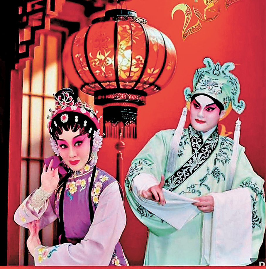 ●杜詠心與梁芷萁合演《六月雪之大審》。