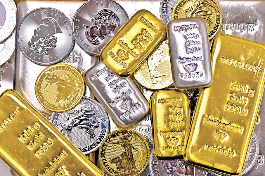 ●有分析認為，中國人民銀行連續增持黃金儲備，旨在應對外部不確定性高企的環境，增加安全性，投資者應關注有關信號。 資料圖片