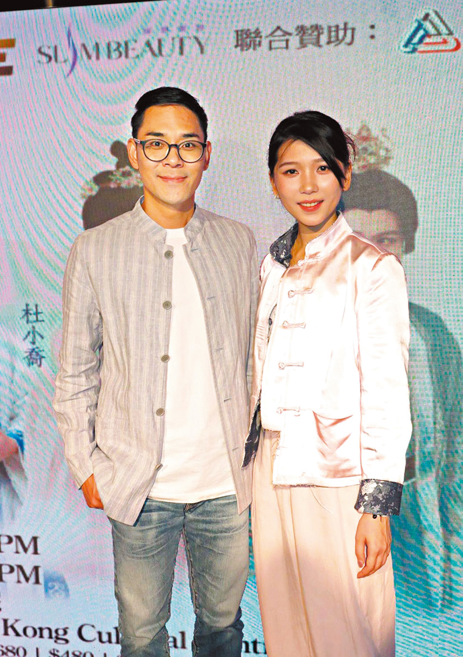 ●杜小喬今次飾演暗戀梁兆明的歌姬。   香港文匯報記者阿祖  攝