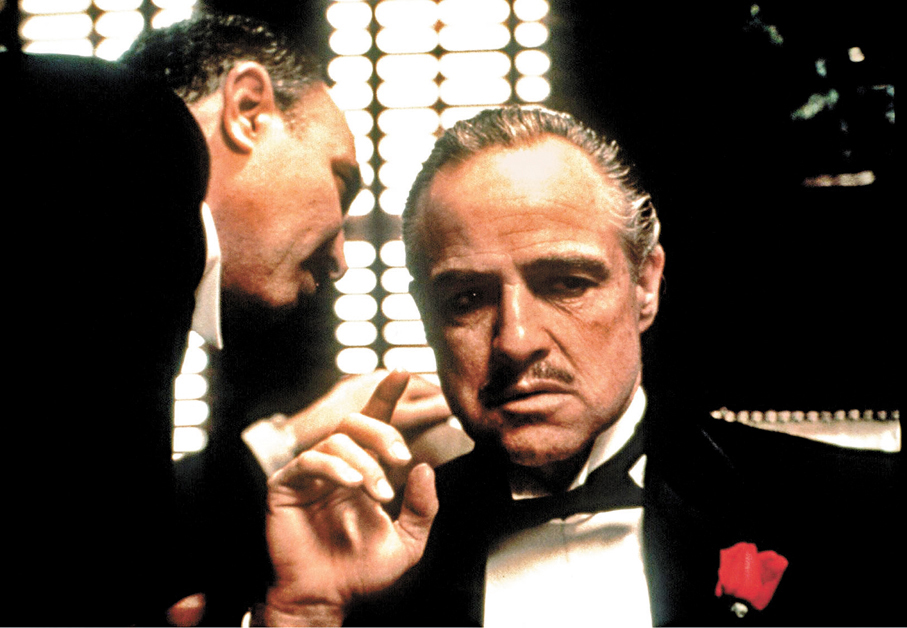 ●馬龍白蘭度「教父」形象深入人心。  主辦方供圖