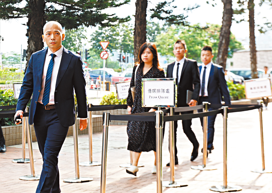 ●林浩俊（左一）   香港文匯報記者黃艾力  攝