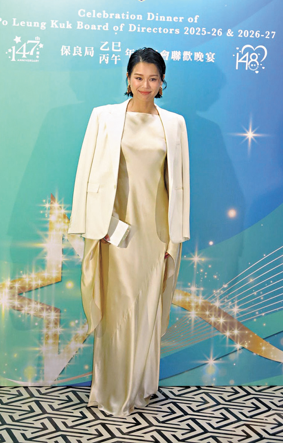 ●胡杏兒現身支持。  香港文匯報記者阿祖  攝