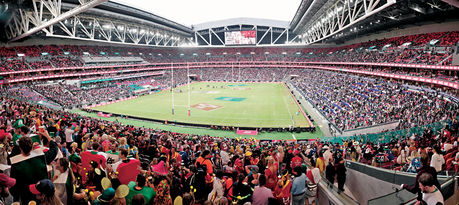 ●香港七欖連續第二年於啟德體育園舉行。 資料圖片