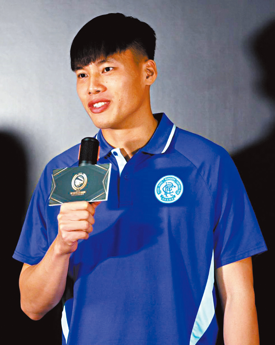 ●標準流浪門將葉嘉宇期待獲獎。