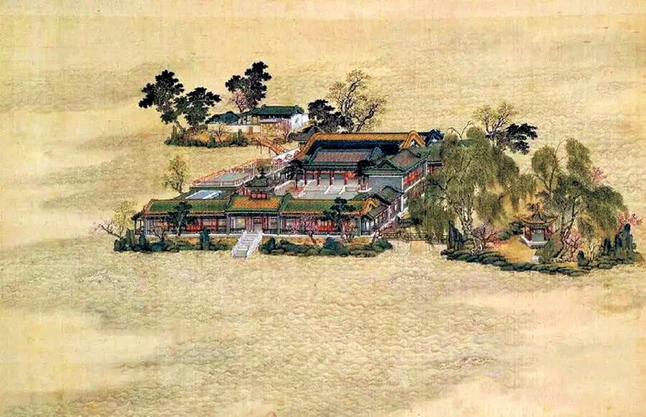 ●《圓明園四十景》（局部） 作者供圖