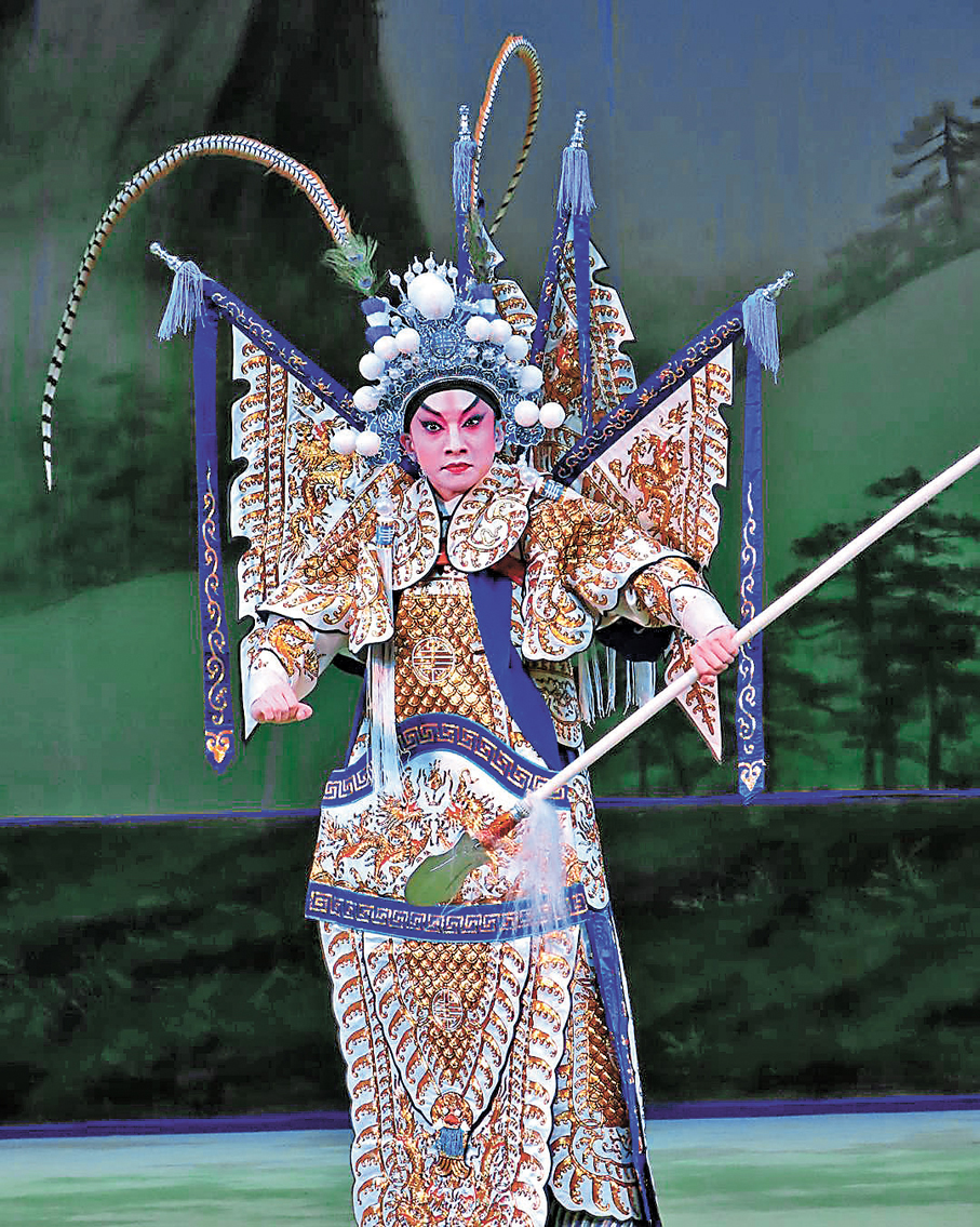 ●梁振文在《戰馬超》中演馬超。