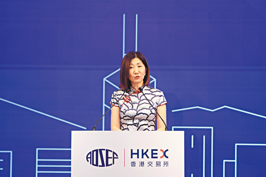 ●港交所行政總裁陳翊庭表示，馬來西亞的半導體業務發展蓬勃，兩地交易所有很大的合作空間。 香港文匯報記者萬霜靈  攝