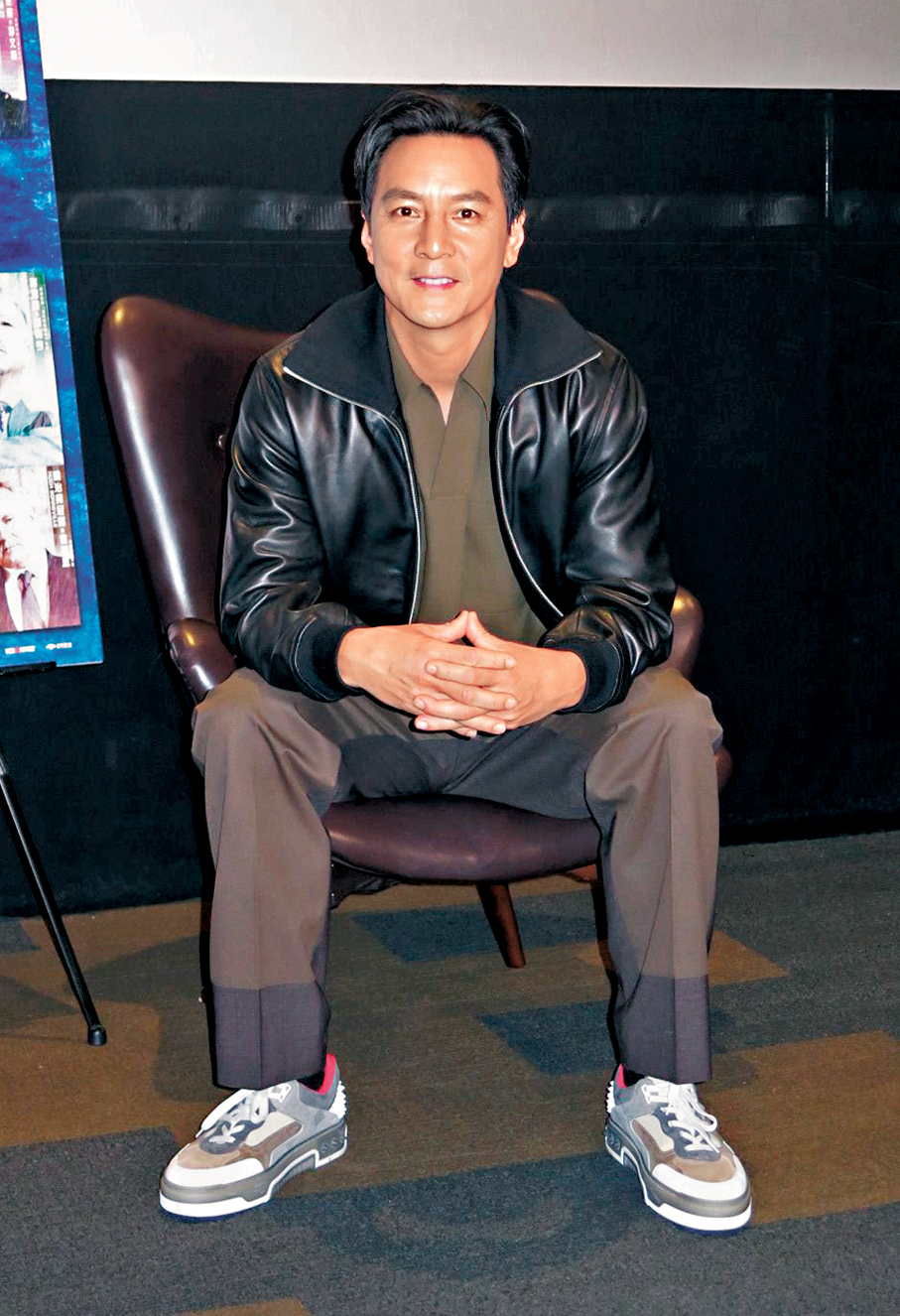 ●吳彥祖稱再講粵語很自在。   香港文匯報記者阿祖  攝