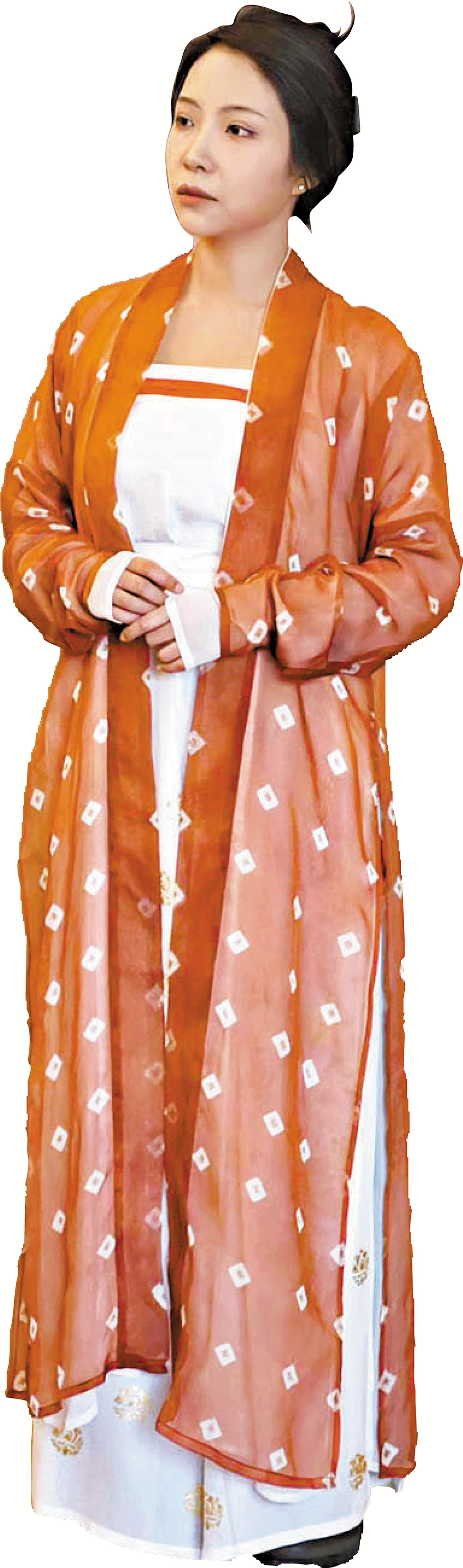 ●「檸檬茶」展示漢服的古韻。受訪者供圖