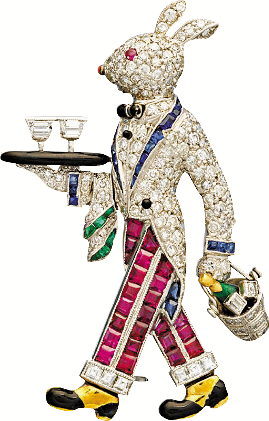 ●胸針，雷蒙德·C·雅德（1885年-1964年）美國，約1930年