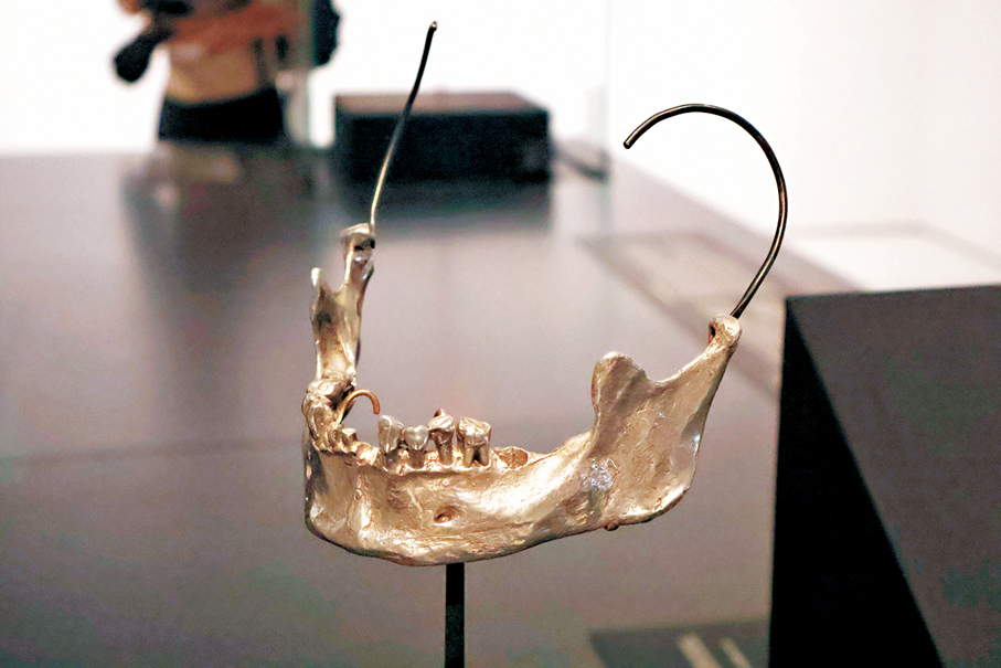 下顎骨配飾的醜陋美學