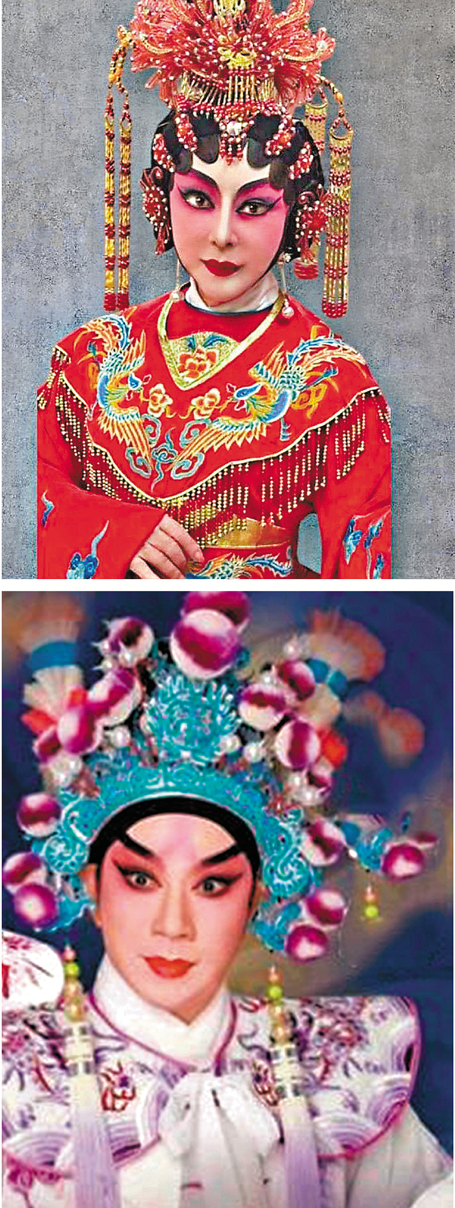 ●國家一級演員曉毅（下圖）與林潔合演《隋宮十載菱花夢》。