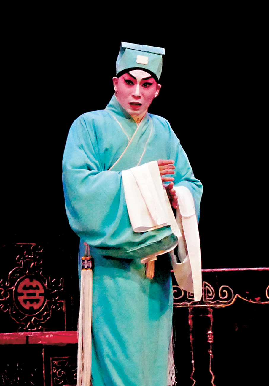 ●裴駿軒演《秦淮冷月葬花魁》。