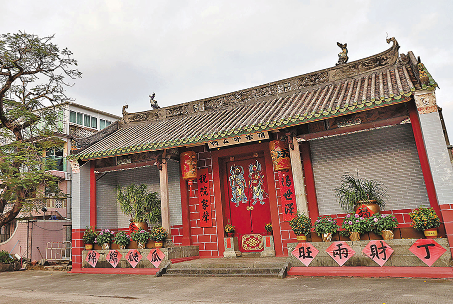 ●錦田有許多歷史建築，向公眾立體展現深厚的文化底蘊。 香港文匯報記者萬霜靈  攝